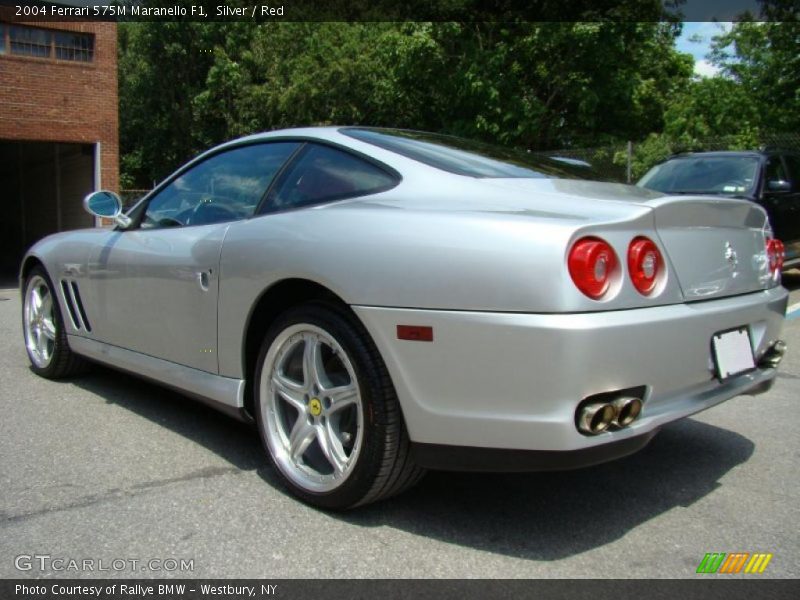 Silver / Red 2004 Ferrari 575M Maranello F1