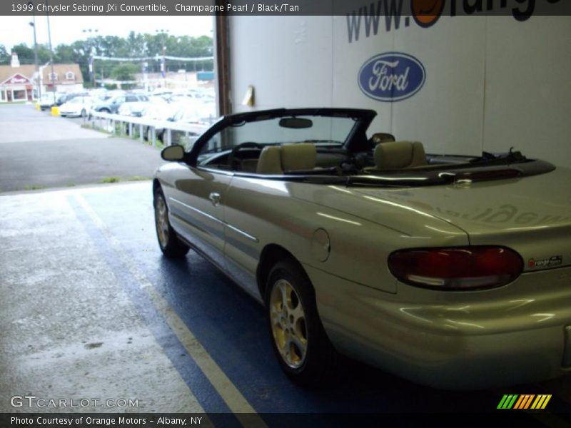 Champagne Pearl / Black/Tan 1999 Chrysler Sebring JXi Convertible
