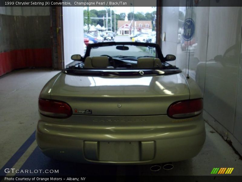 Champagne Pearl / Black/Tan 1999 Chrysler Sebring JXi Convertible