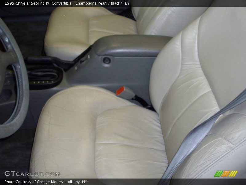 Champagne Pearl / Black/Tan 1999 Chrysler Sebring JXi Convertible