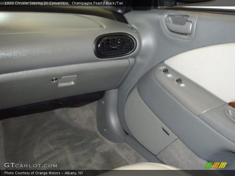 Champagne Pearl / Black/Tan 1999 Chrysler Sebring JXi Convertible