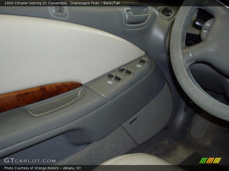 Champagne Pearl / Black/Tan 1999 Chrysler Sebring JXi Convertible