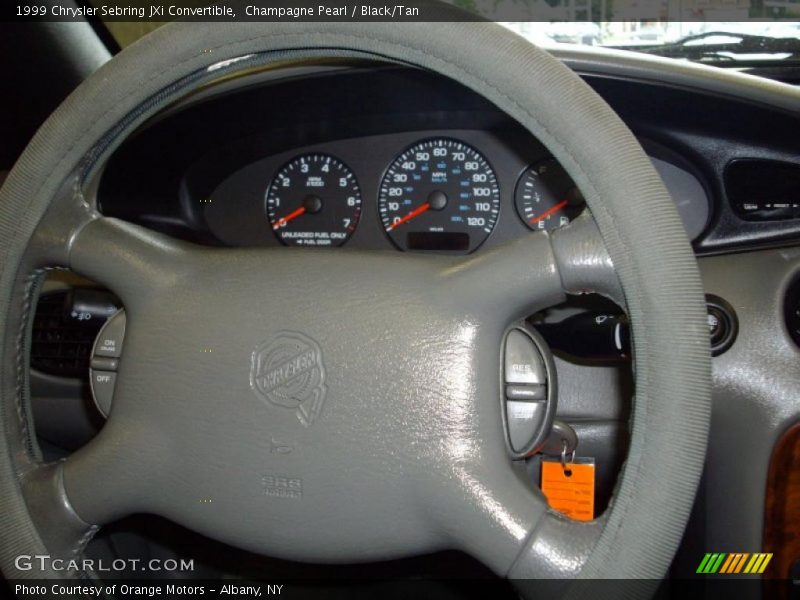 Champagne Pearl / Black/Tan 1999 Chrysler Sebring JXi Convertible