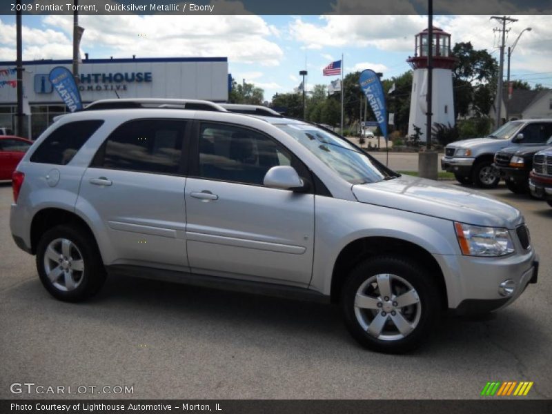Quicksilver Metallic / Ebony 2009 Pontiac Torrent