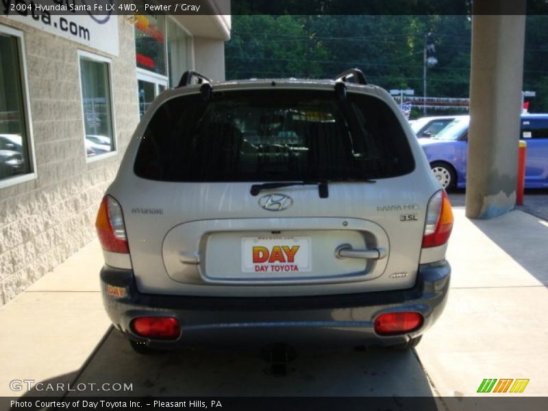 Pewter / Gray 2004 Hyundai Santa Fe LX 4WD