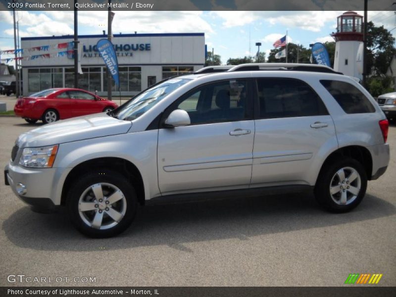 Quicksilver Metallic / Ebony 2009 Pontiac Torrent