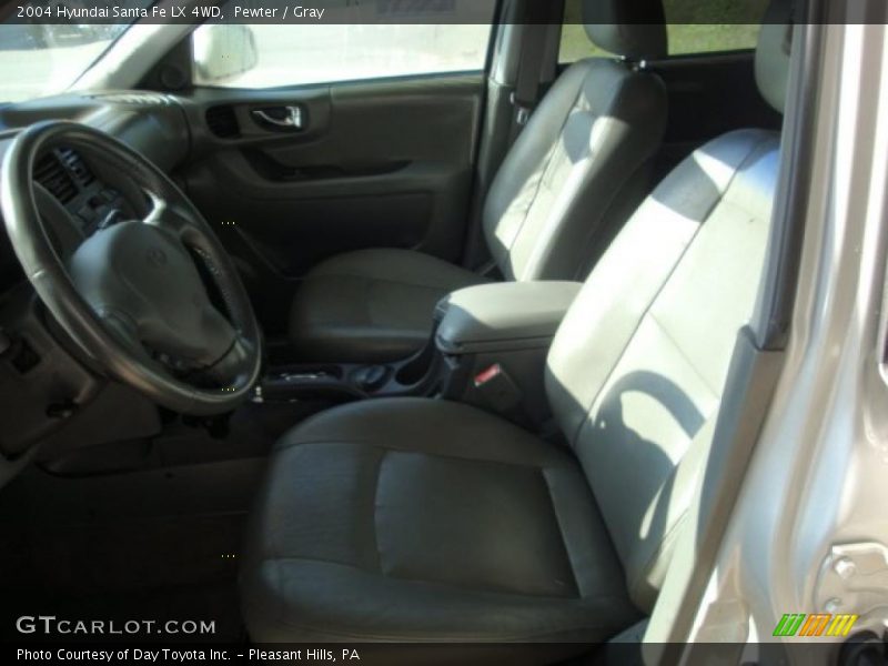 Pewter / Gray 2004 Hyundai Santa Fe LX 4WD