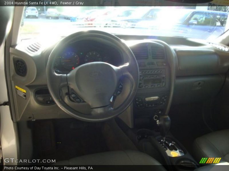 Pewter / Gray 2004 Hyundai Santa Fe LX 4WD