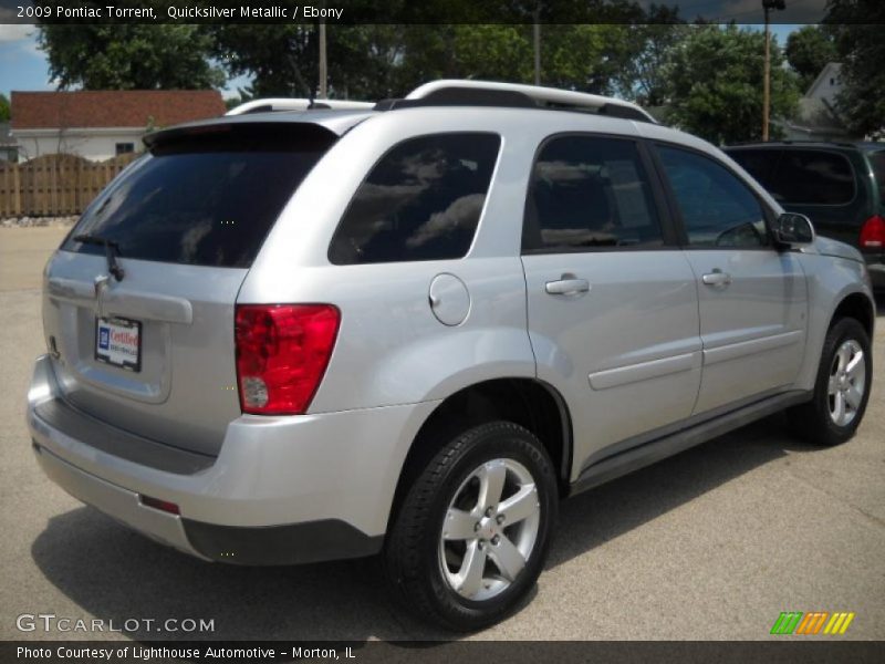 Quicksilver Metallic / Ebony 2009 Pontiac Torrent