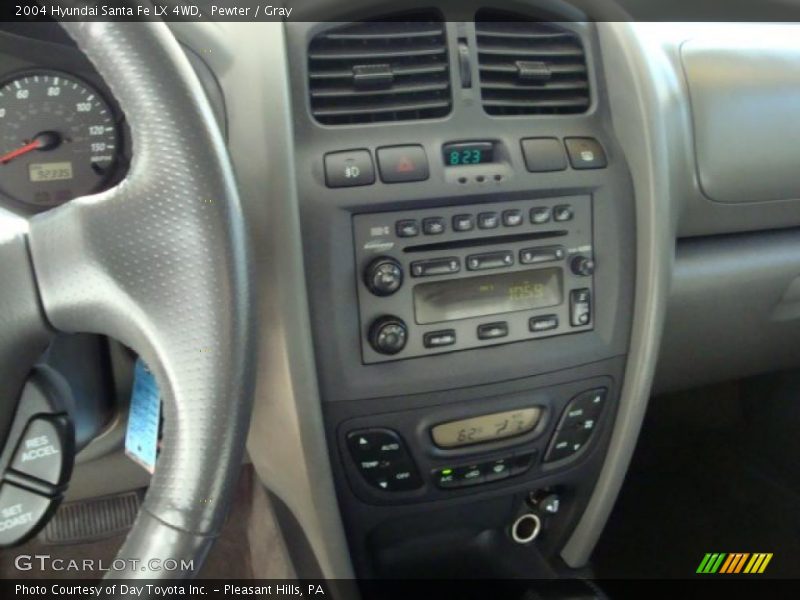 Pewter / Gray 2004 Hyundai Santa Fe LX 4WD