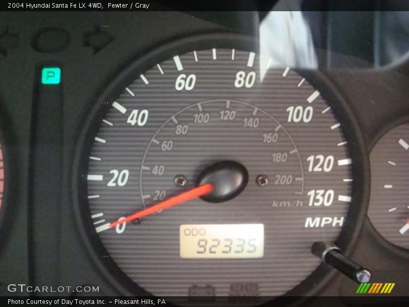 Pewter / Gray 2004 Hyundai Santa Fe LX 4WD