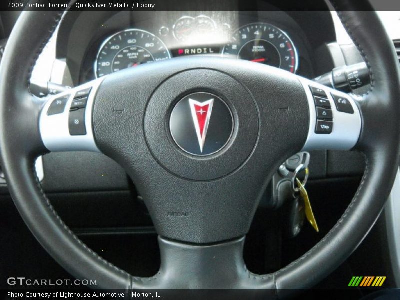 Quicksilver Metallic / Ebony 2009 Pontiac Torrent