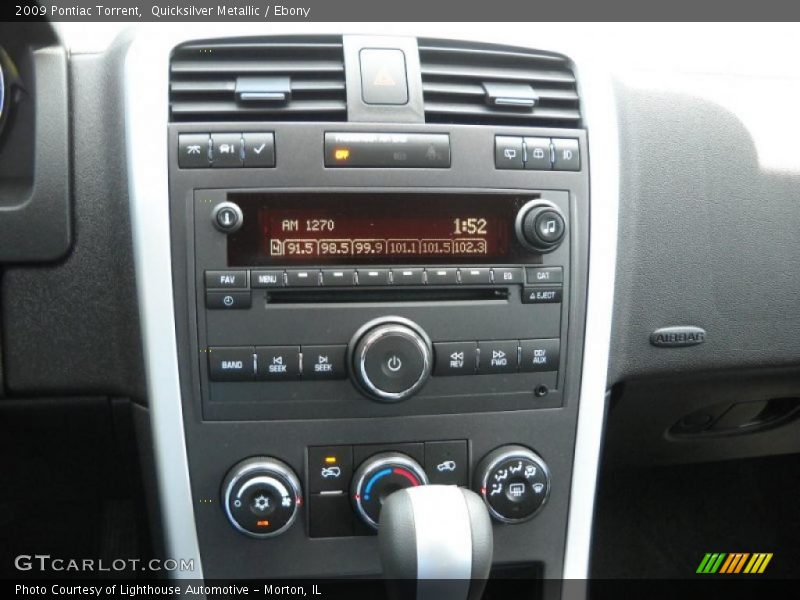 Quicksilver Metallic / Ebony 2009 Pontiac Torrent