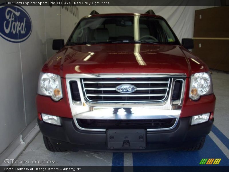 Red Fire / Light Stone 2007 Ford Explorer Sport Trac XLT 4x4