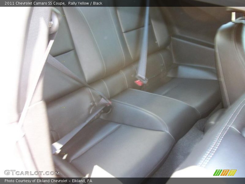 Rally Yellow / Black 2011 Chevrolet Camaro SS Coupe