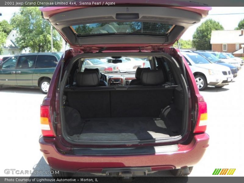 Sienna Pearl / Agate 2001 Jeep Grand Cherokee Limited 4x4
