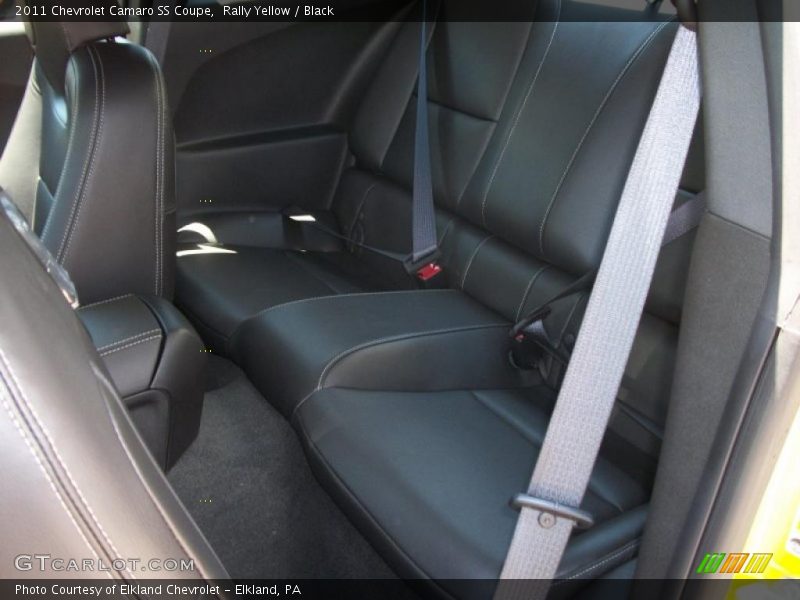 Rally Yellow / Black 2011 Chevrolet Camaro SS Coupe