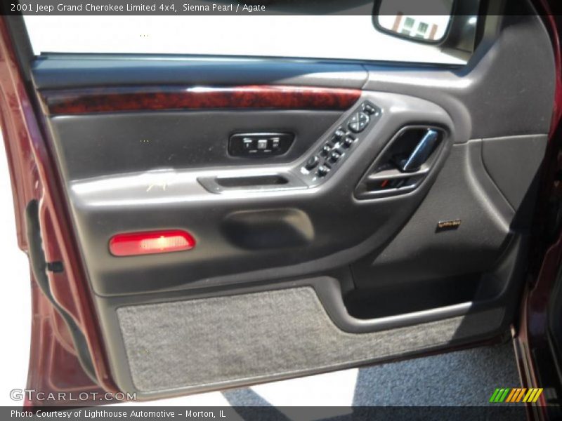 Sienna Pearl / Agate 2001 Jeep Grand Cherokee Limited 4x4