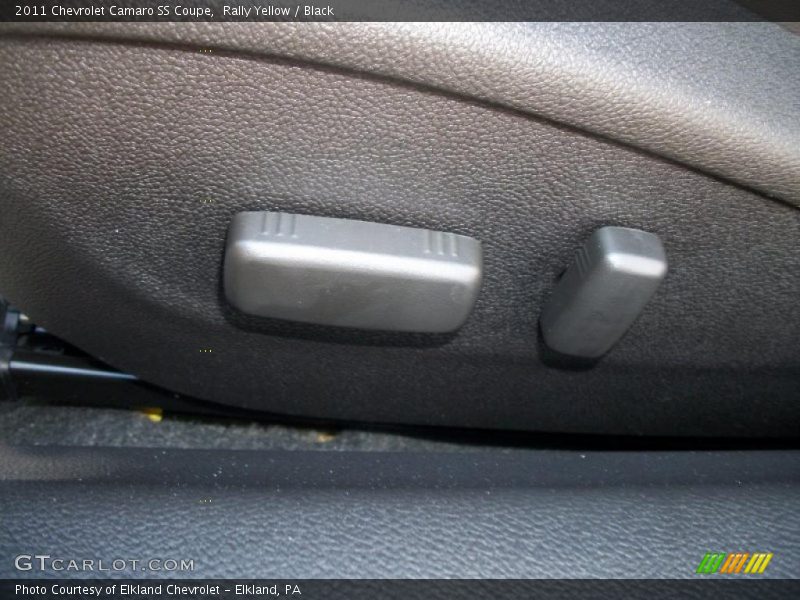 Rally Yellow / Black 2011 Chevrolet Camaro SS Coupe