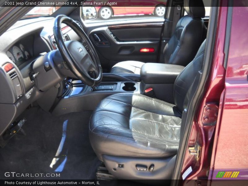 Sienna Pearl / Agate 2001 Jeep Grand Cherokee Limited 4x4