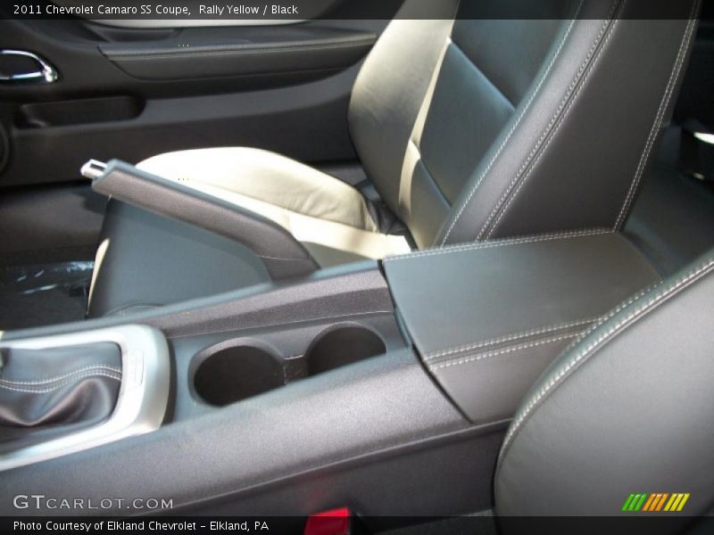Rally Yellow / Black 2011 Chevrolet Camaro SS Coupe