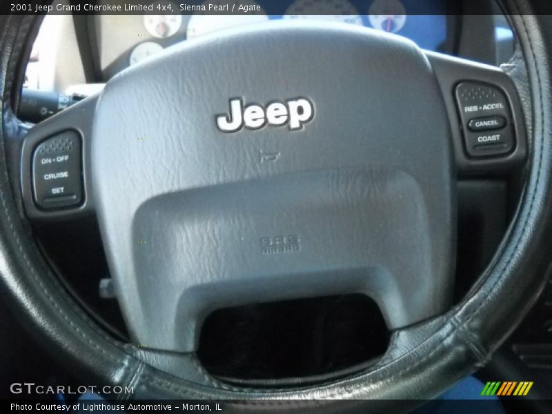 Sienna Pearl / Agate 2001 Jeep Grand Cherokee Limited 4x4