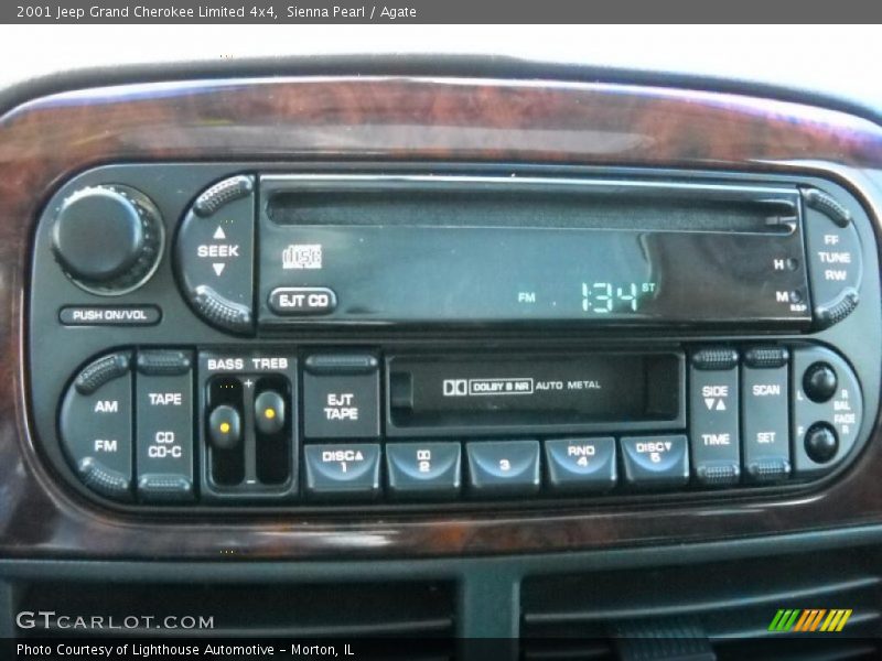 Sienna Pearl / Agate 2001 Jeep Grand Cherokee Limited 4x4