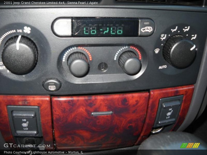 Sienna Pearl / Agate 2001 Jeep Grand Cherokee Limited 4x4