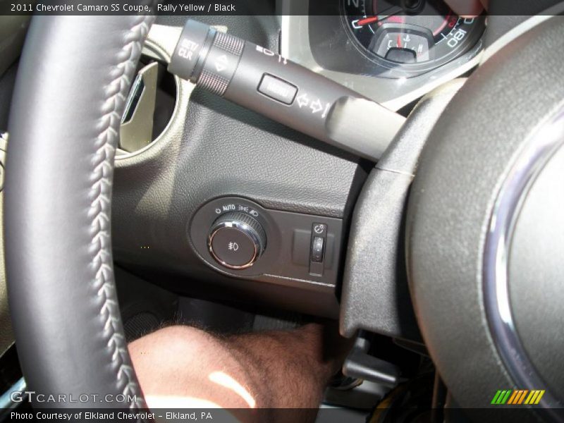 Rally Yellow / Black 2011 Chevrolet Camaro SS Coupe