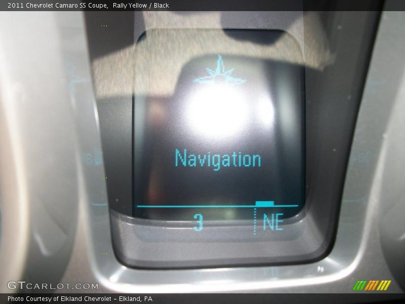 Rally Yellow / Black 2011 Chevrolet Camaro SS Coupe