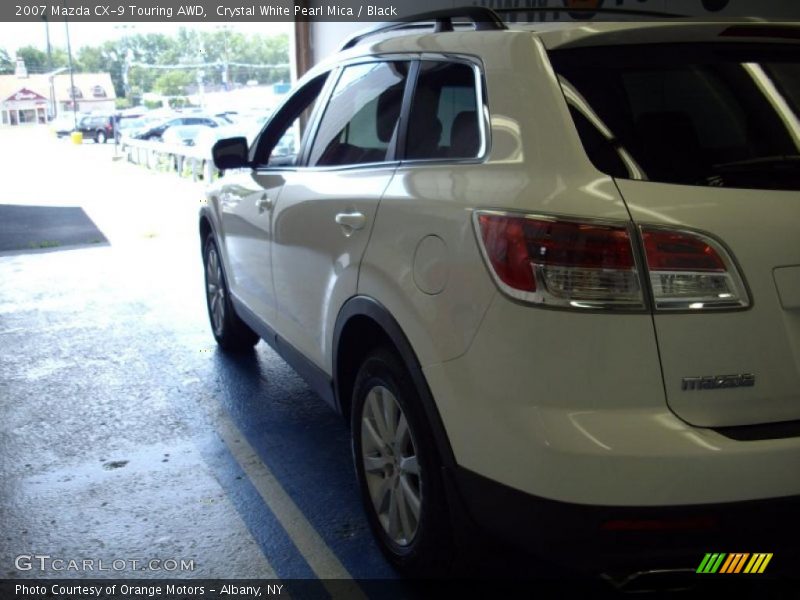 Crystal White Pearl Mica / Black 2007 Mazda CX-9 Touring AWD