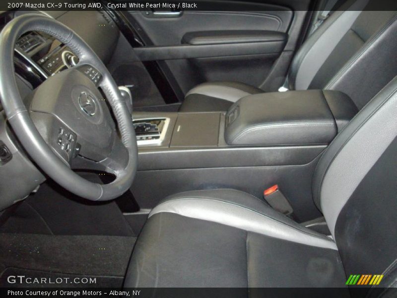 Crystal White Pearl Mica / Black 2007 Mazda CX-9 Touring AWD