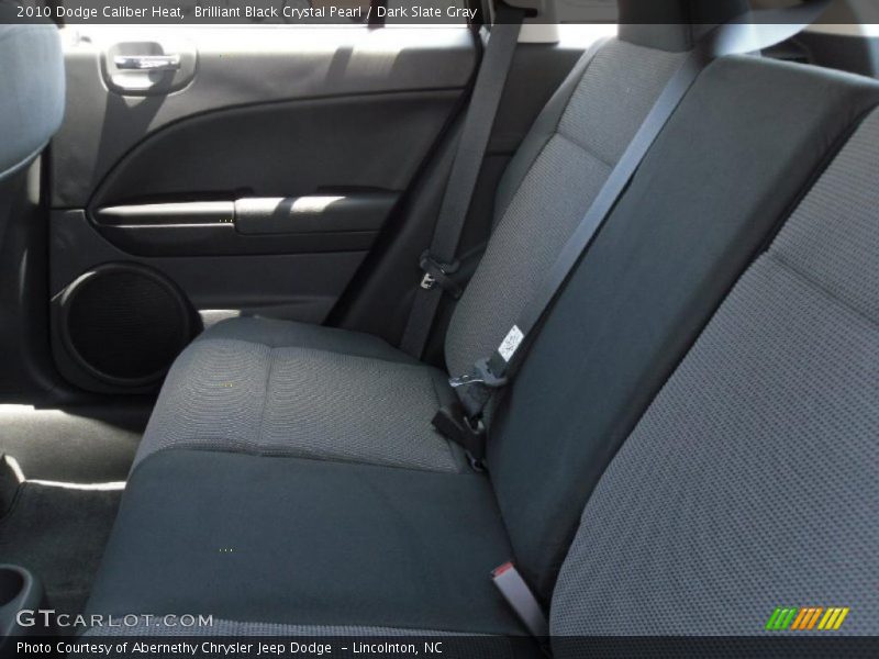 Brilliant Black Crystal Pearl / Dark Slate Gray 2010 Dodge Caliber Heat