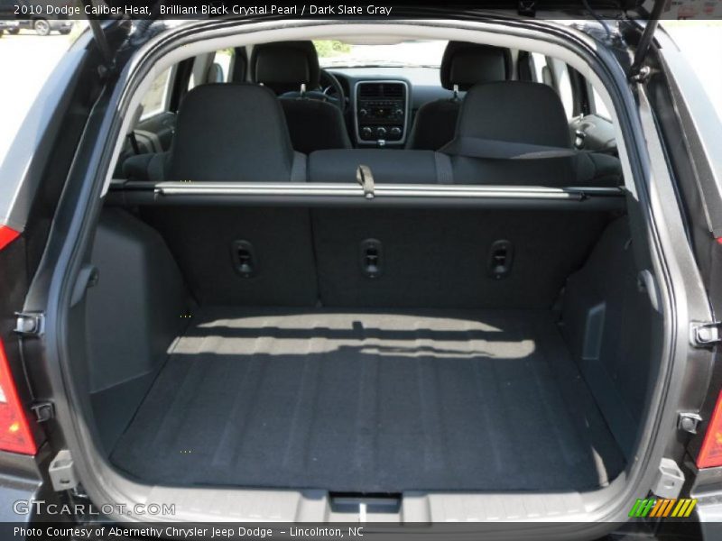 Brilliant Black Crystal Pearl / Dark Slate Gray 2010 Dodge Caliber Heat