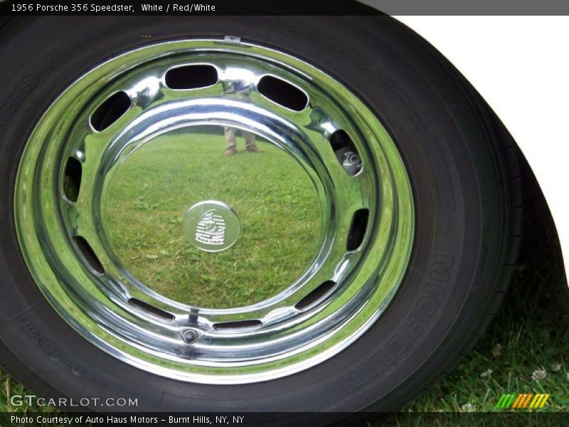 White / Red/White 1956 Porsche 356 Speedster