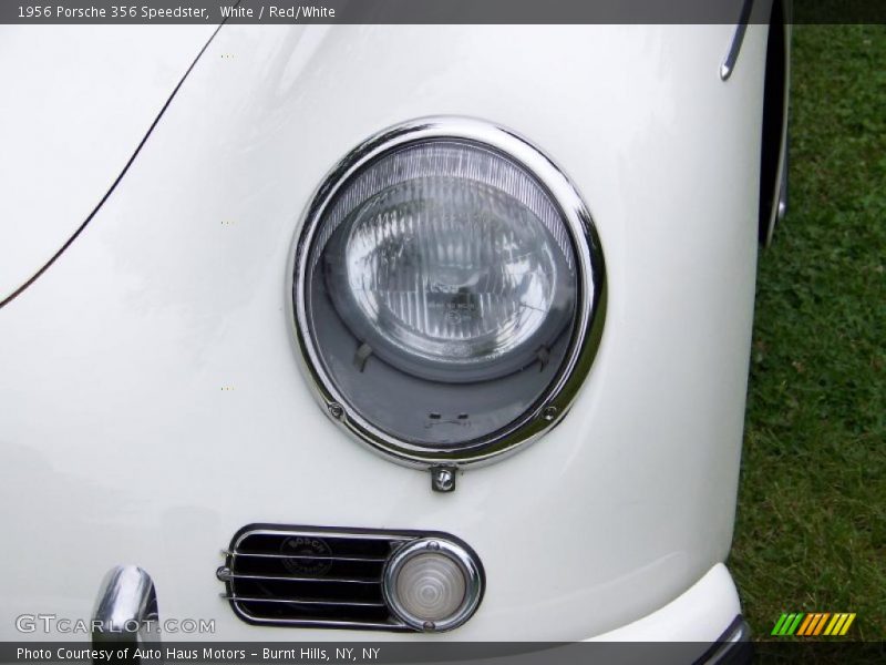 White / Red/White 1956 Porsche 356 Speedster