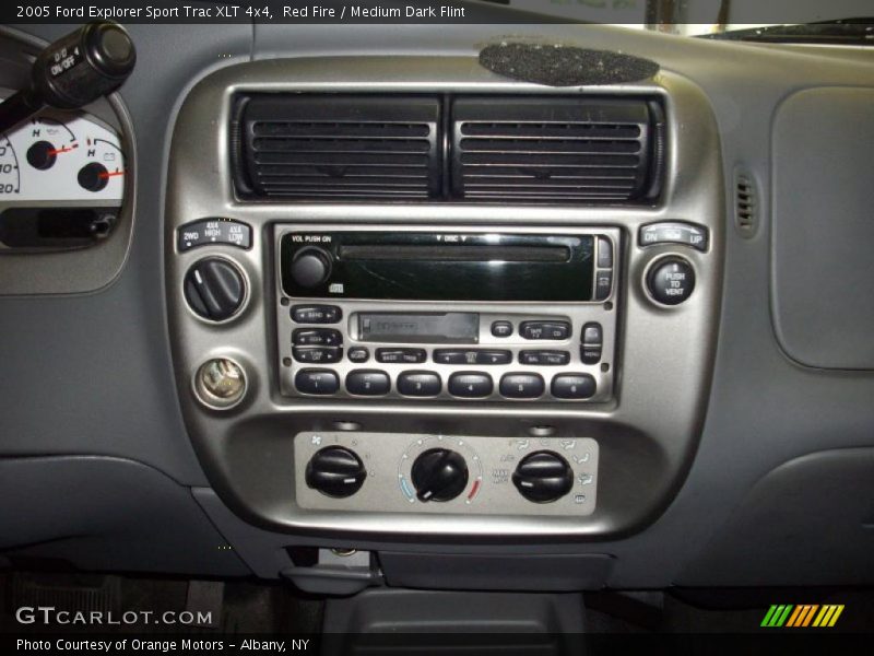 Red Fire / Medium Dark Flint 2005 Ford Explorer Sport Trac XLT 4x4