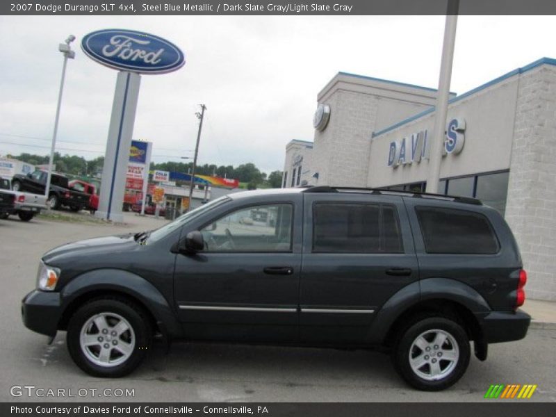 Steel Blue Metallic / Dark Slate Gray/Light Slate Gray 2007 Dodge Durango SLT 4x4