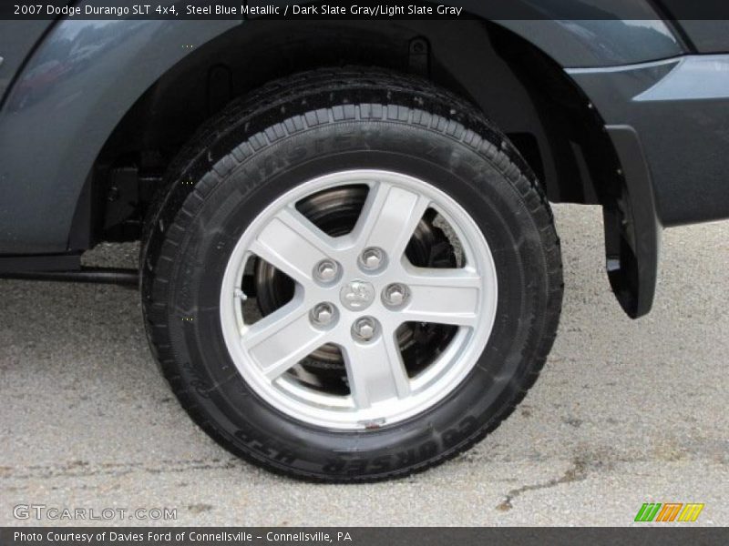 Steel Blue Metallic / Dark Slate Gray/Light Slate Gray 2007 Dodge Durango SLT 4x4