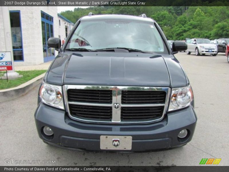 Steel Blue Metallic / Dark Slate Gray/Light Slate Gray 2007 Dodge Durango SLT 4x4