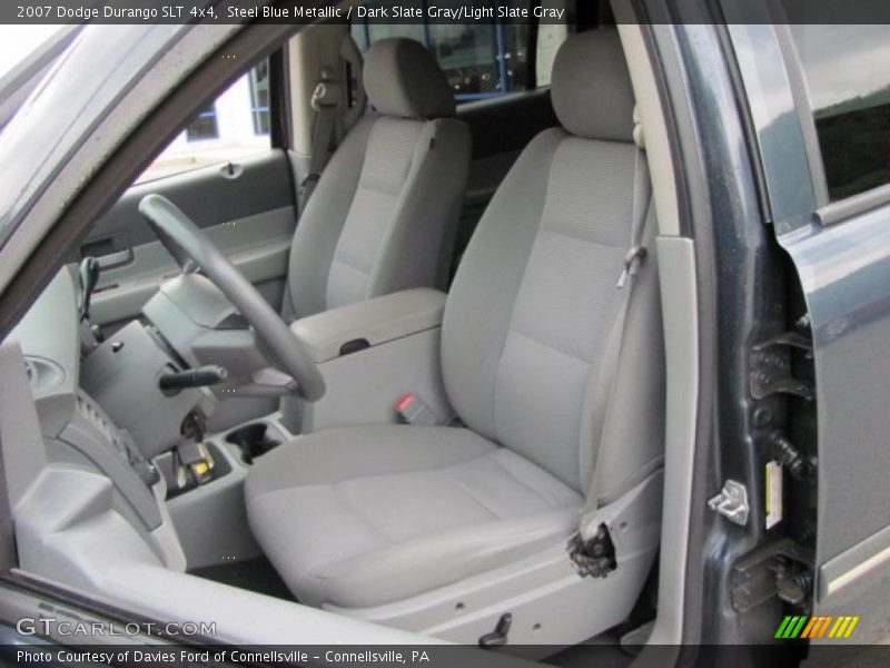 Steel Blue Metallic / Dark Slate Gray/Light Slate Gray 2007 Dodge Durango SLT 4x4