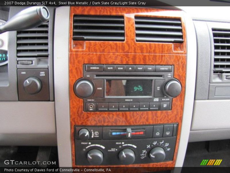 Steel Blue Metallic / Dark Slate Gray/Light Slate Gray 2007 Dodge Durango SLT 4x4