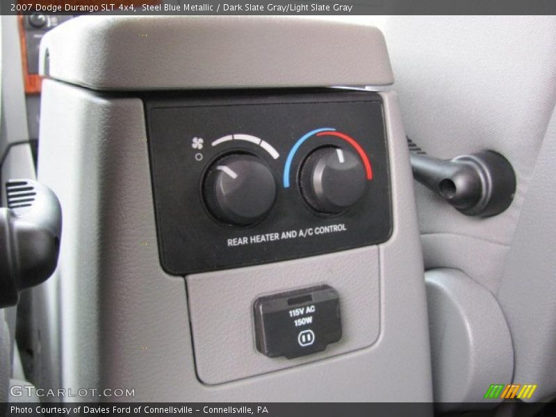 Steel Blue Metallic / Dark Slate Gray/Light Slate Gray 2007 Dodge Durango SLT 4x4