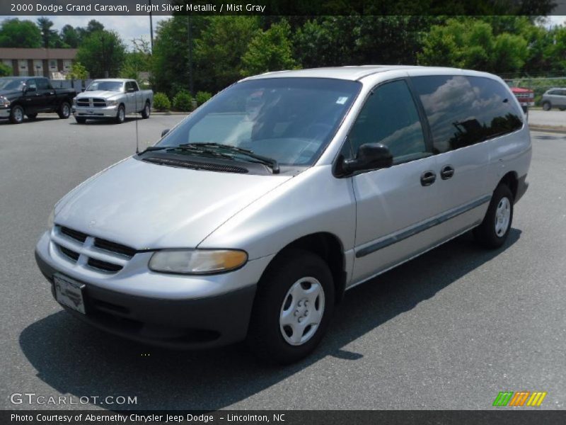 Bright Silver Metallic / Mist Gray 2000 Dodge Grand Caravan