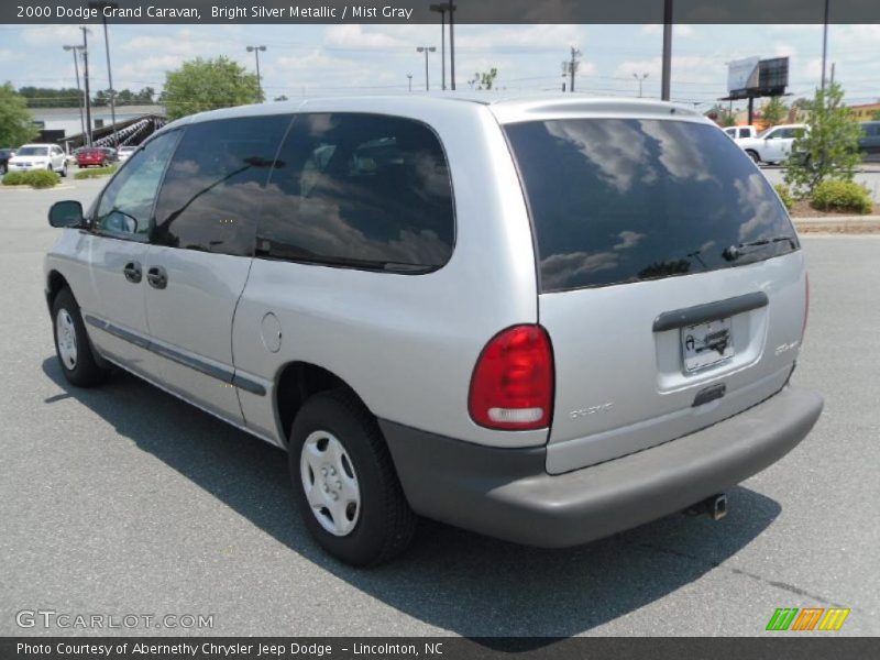 Bright Silver Metallic / Mist Gray 2000 Dodge Grand Caravan