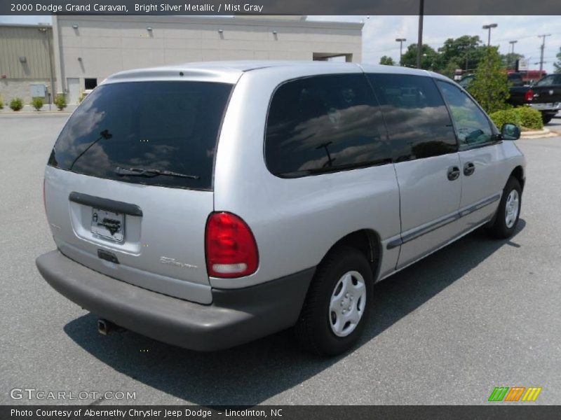 Bright Silver Metallic / Mist Gray 2000 Dodge Grand Caravan