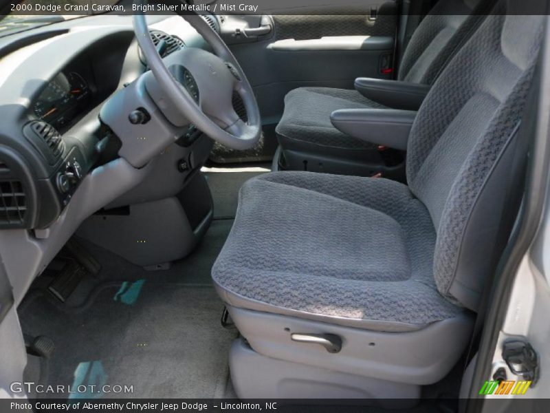 Bright Silver Metallic / Mist Gray 2000 Dodge Grand Caravan