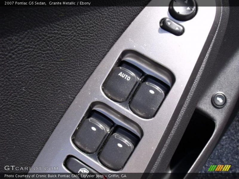 Granite Metallic / Ebony 2007 Pontiac G6 Sedan