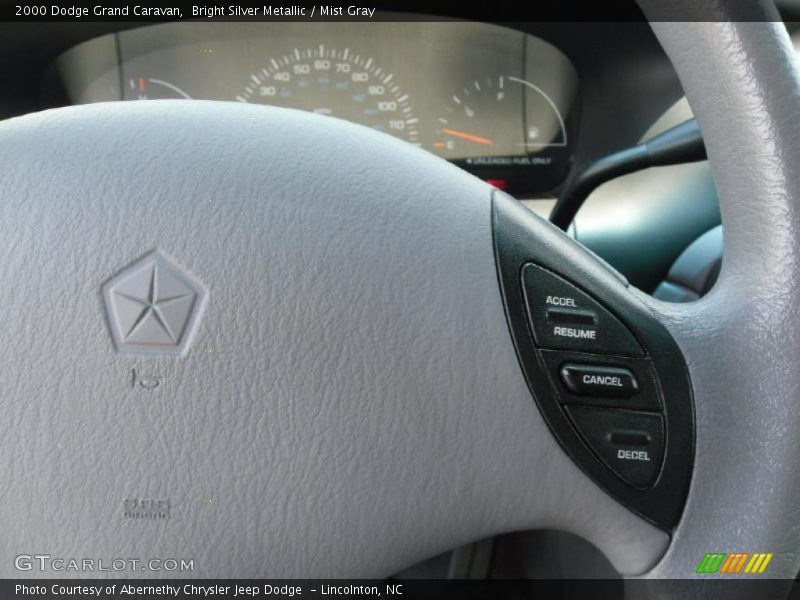 Bright Silver Metallic / Mist Gray 2000 Dodge Grand Caravan