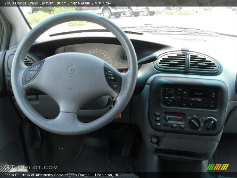 Bright Silver Metallic / Mist Gray 2000 Dodge Grand Caravan